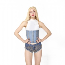 Extreme Bondage Sexy Waist Training Lingerie Corset Womens Fashion Outerwear